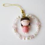 Mantou Angel Keychain Clay..