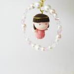 Mantou Angel Keychain Clay..