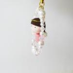 Mantou Angel Keychain Clay..